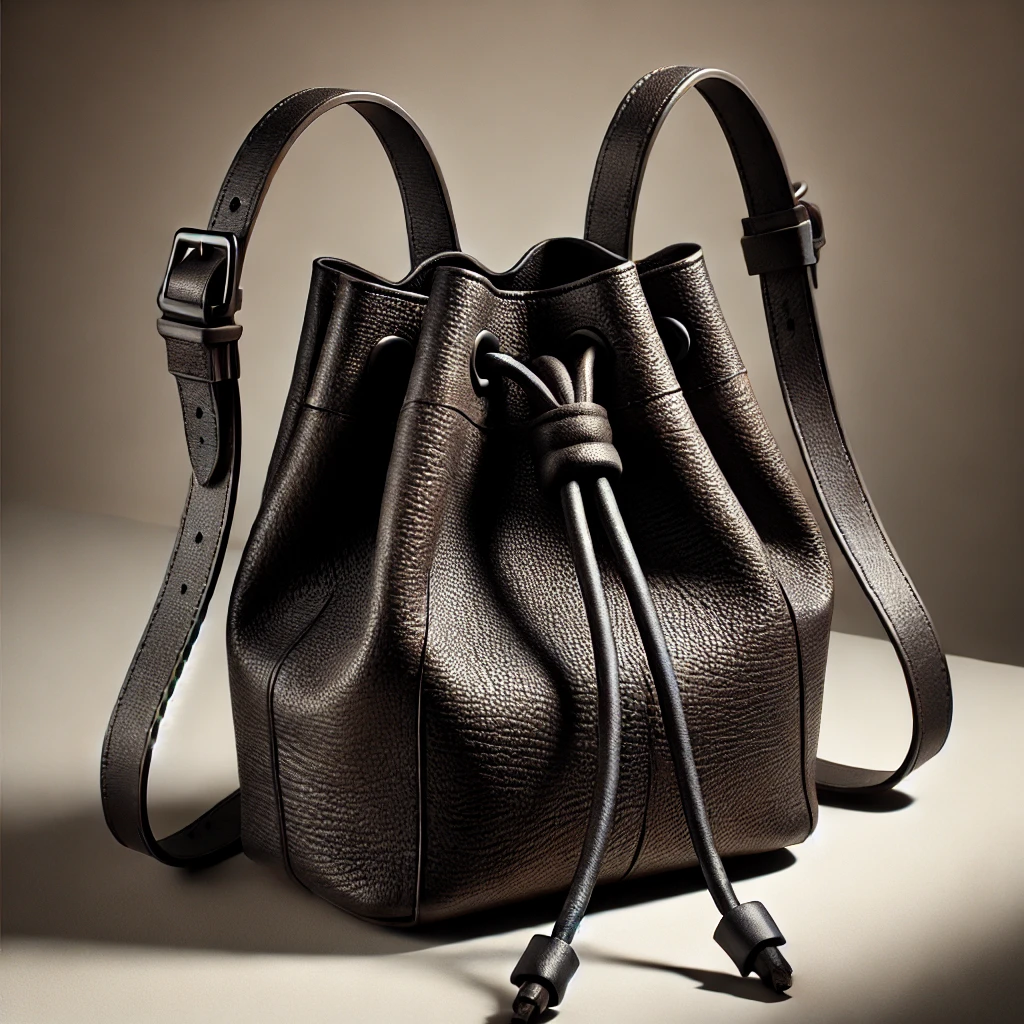 韓國必買精品包:DEMEULEMEESTER Drawstring Bucket Bag