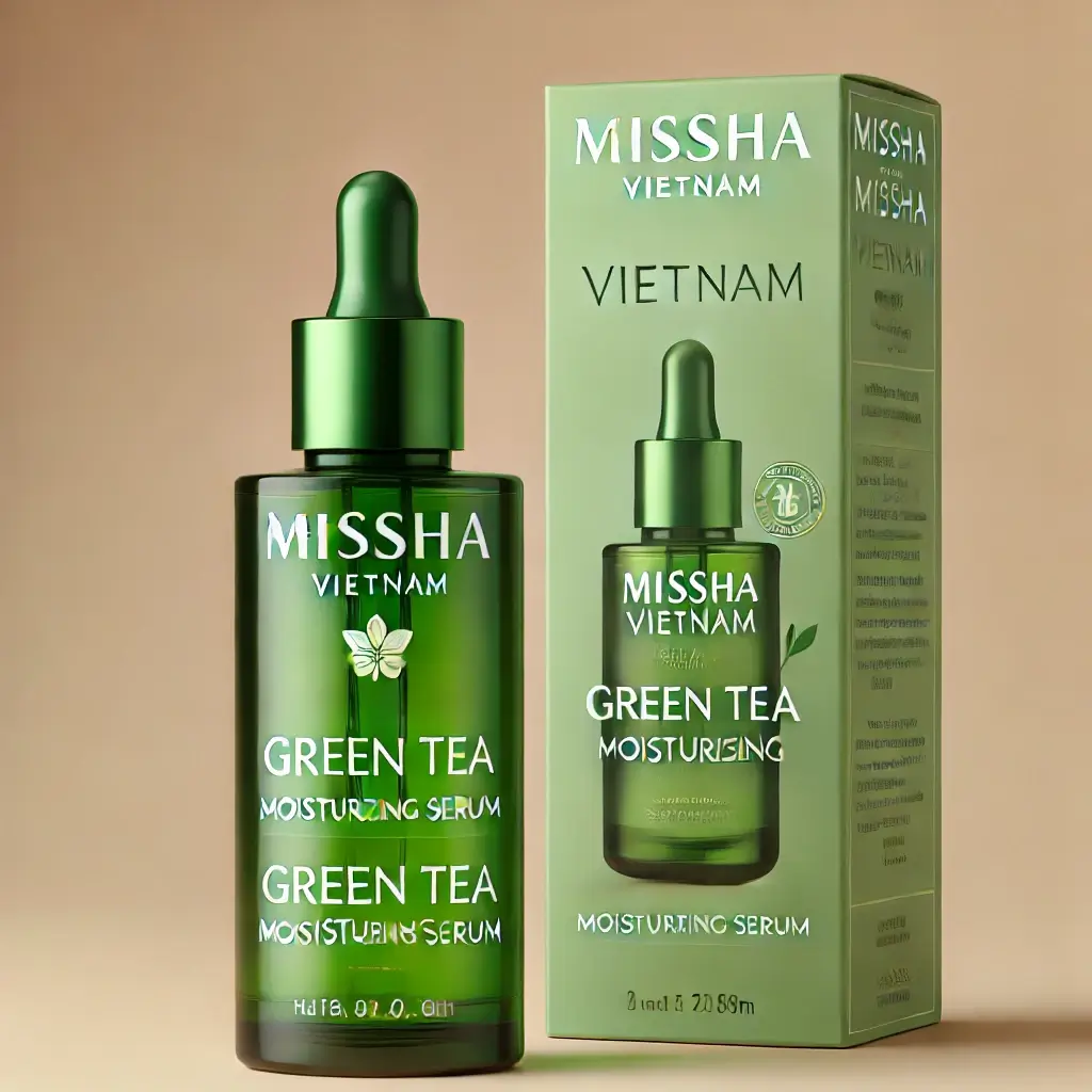 越南必買保養品2. Missha Vietnam - 綠茶保濕系列