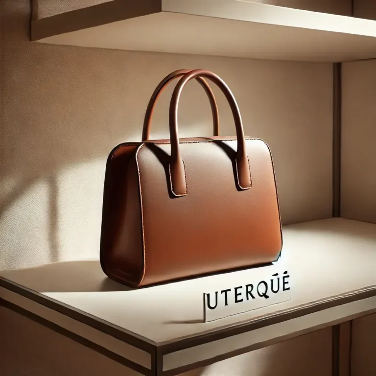 西班牙精品5. Uterqüe Leather Handbag