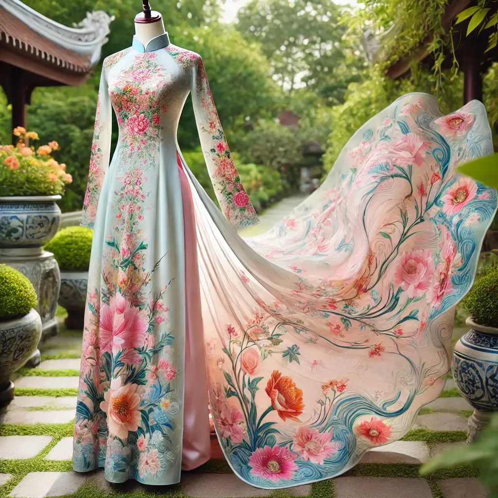 越南必買衣服1. 奧黛(Áo Dài)