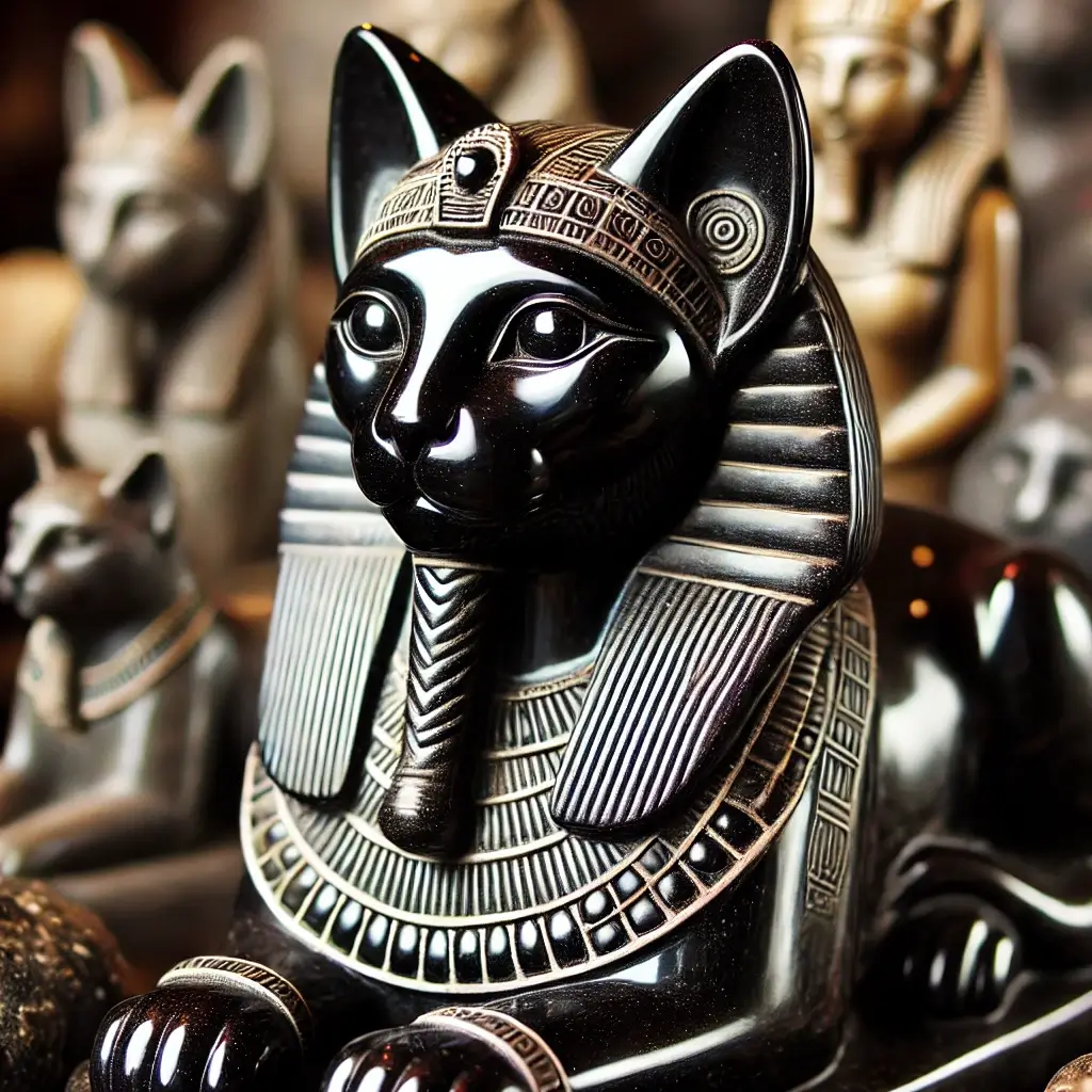 埃及伴手禮2. 巴斯特貓雕像 (Bastet Cat Statues)