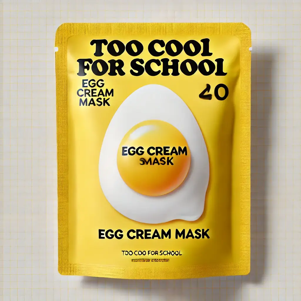首爾必買美妝5. Too Cool For School 鳥蛋面膜