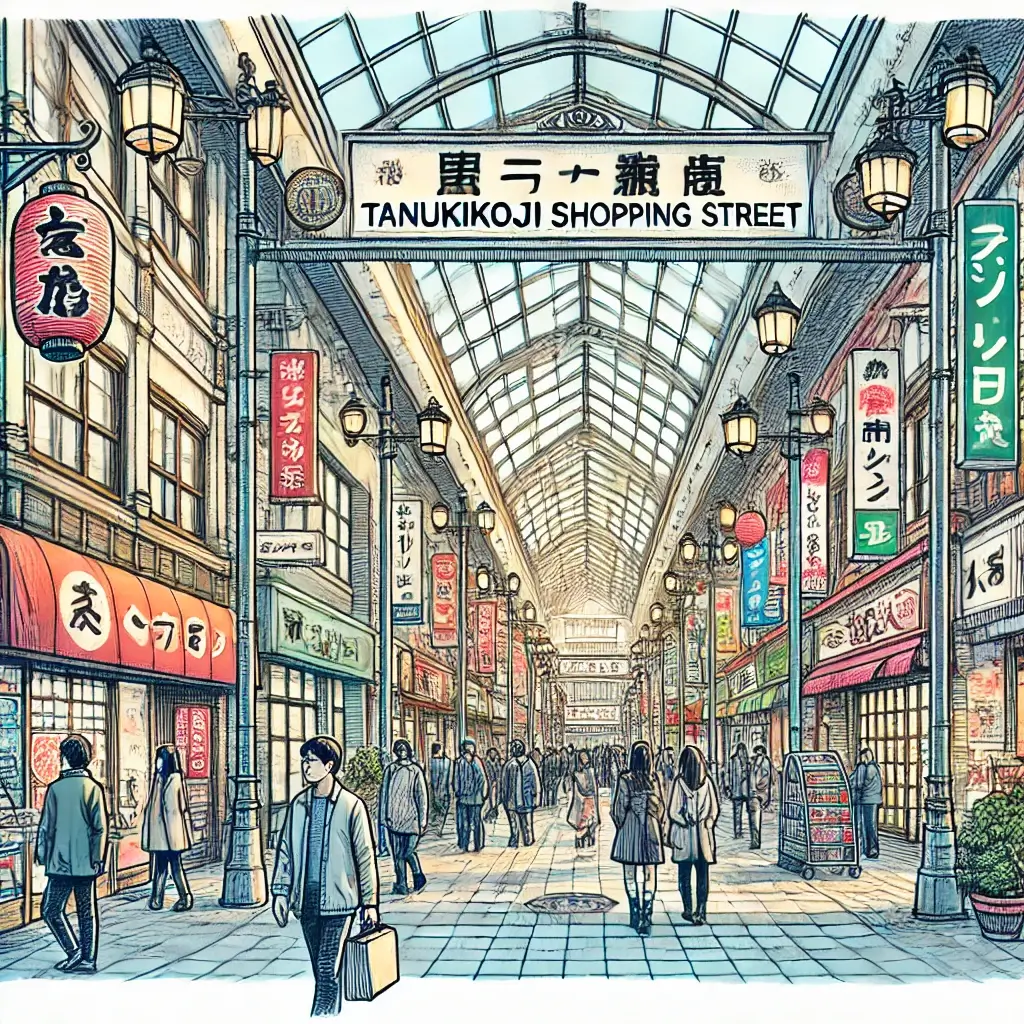 札幌狸小路商店街購物