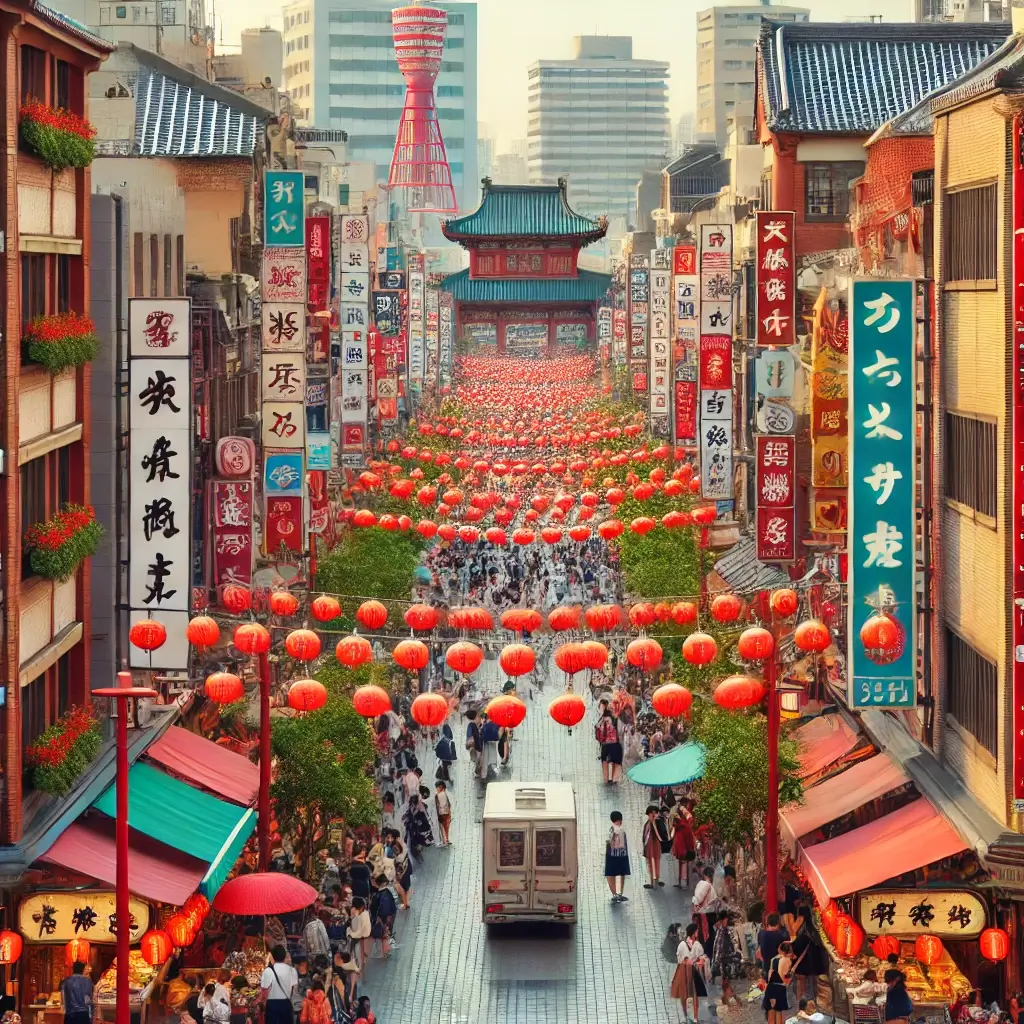 神戶景點:南京町(神戶中華街)