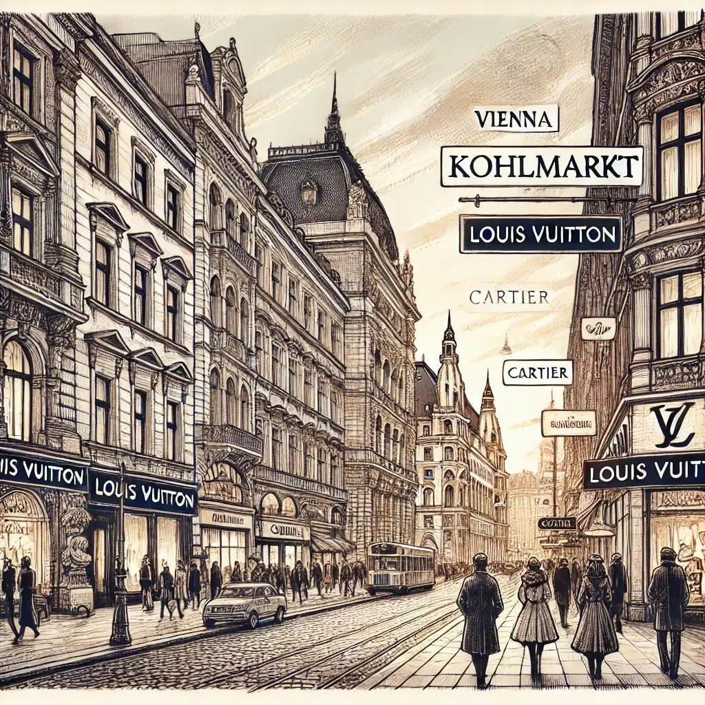 維也納在哪裡買精品?Kohlmarkt