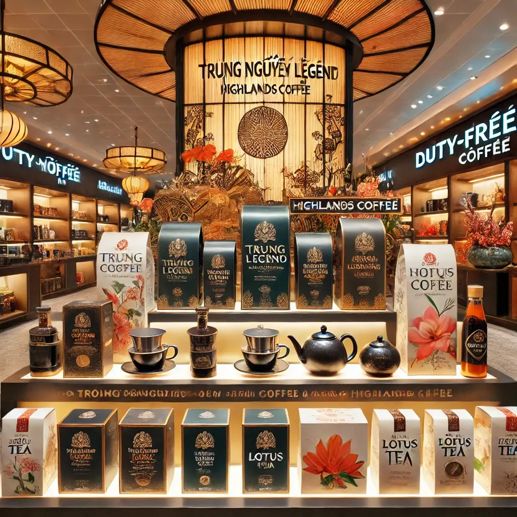 越南免稅店必買：咖啡與茶