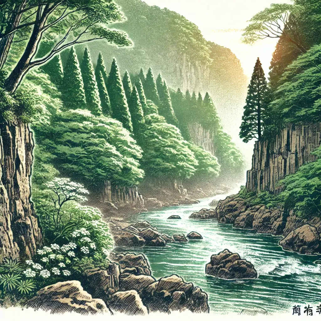 作並溪谷