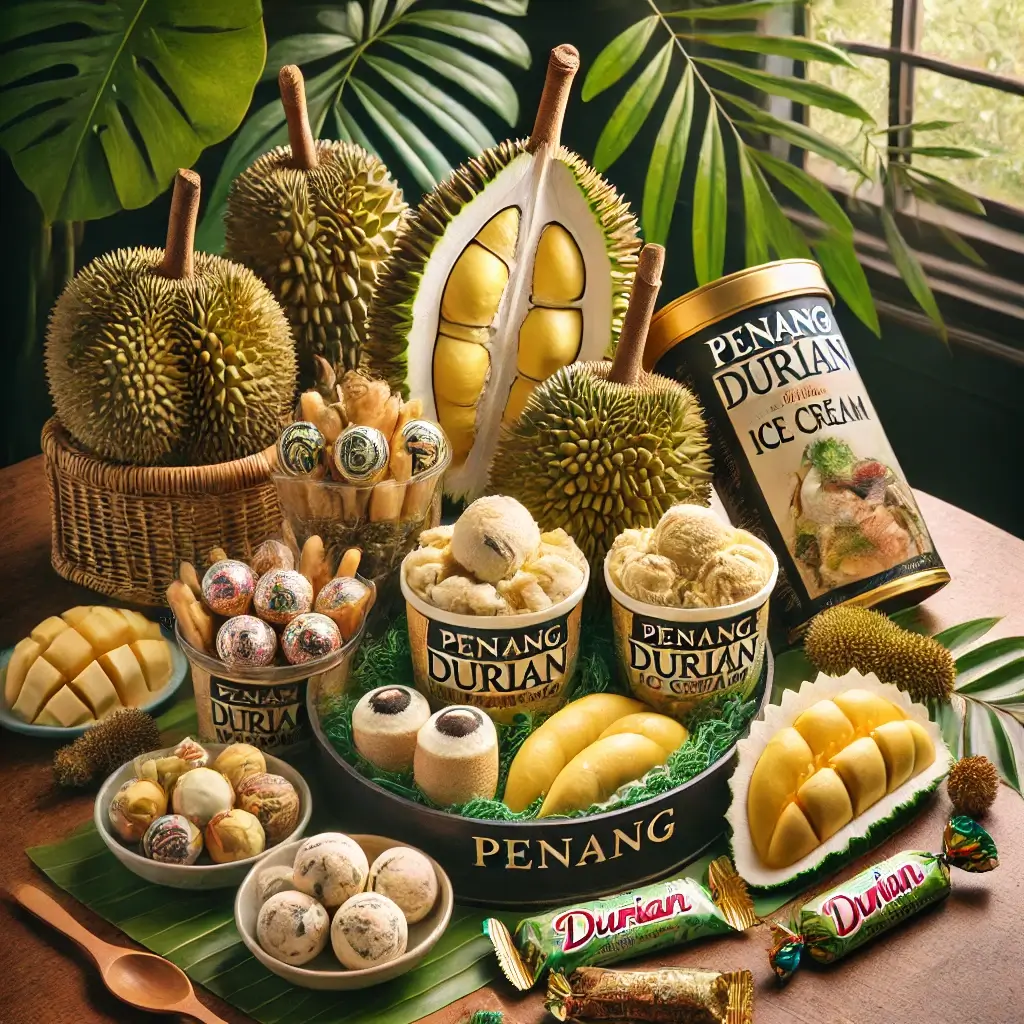 獨特熱帶風味:榴槤製品