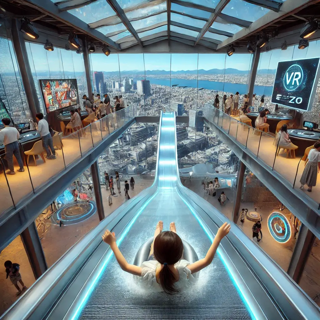 結合 VR 科技、極限高空滑梯、忍者冒險與棒球主題館，讓孩子挑戰自我，刺激又好玩！