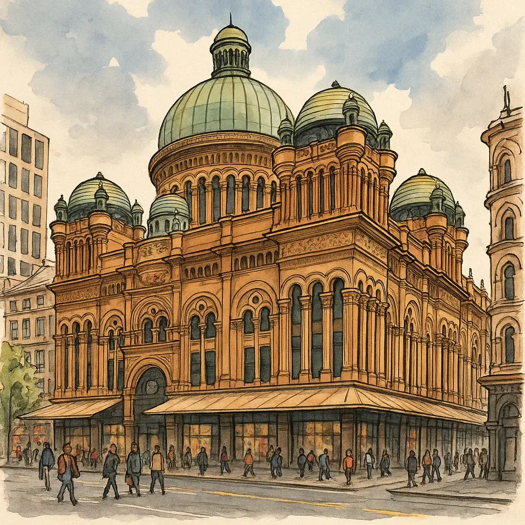 Queen Victoria Building(QVB):維多利亞風百貨美學