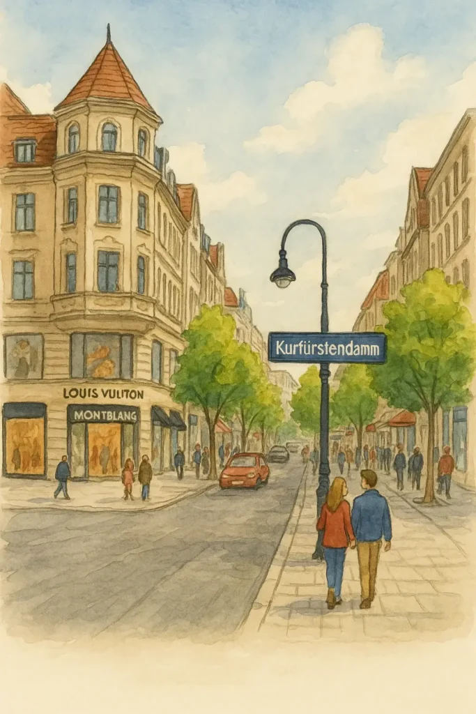德國柏林購物地圖 Berlin
