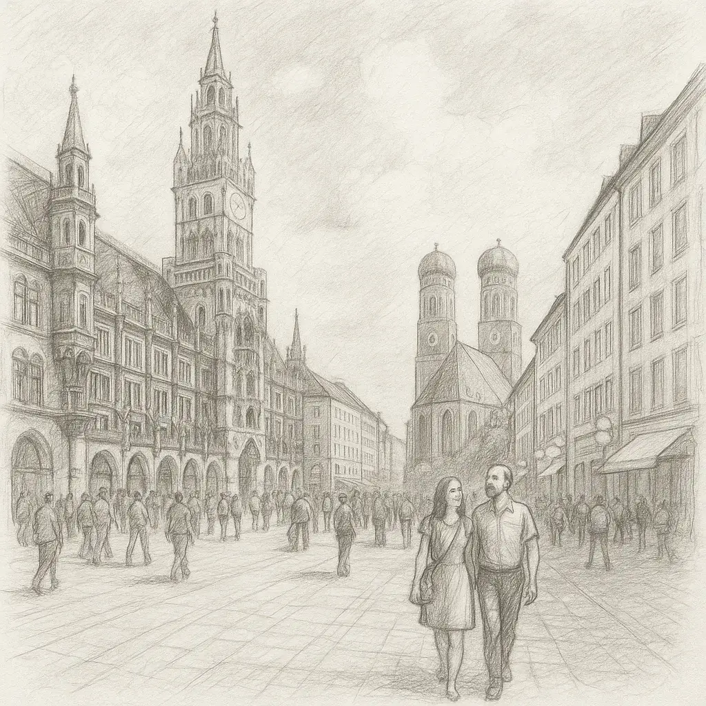 德國慕尼黑購物地圖 Munich